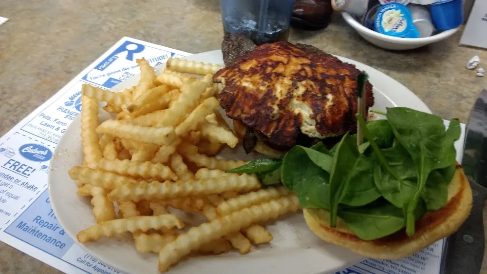 Grilled Feta Greek Burger